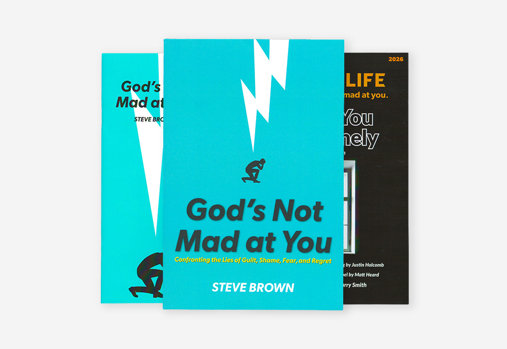 God's Not Mad at You book, booklet and Key Life magazine God's Not Mad at You book, booklet and Key Life magazine